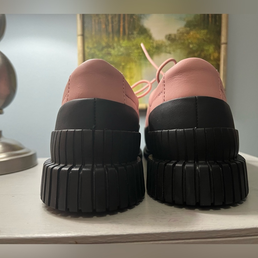 Camper Pink and Black Women's Flats - Picture 2 of 7